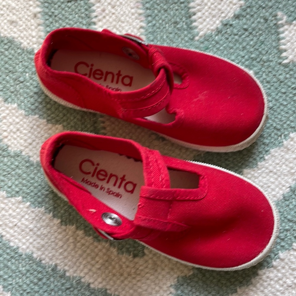NWOT red Mary Jane shoes